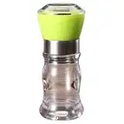 1X(Adjustable Ceramic Rotor Pepper Grinder - Refillable Manual Spice Mill7810