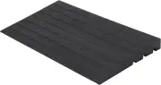 2.5" Rise Rubber Threshold Ramp Doorway Wheelchair Ramp for Wheelchairs, Mobilit