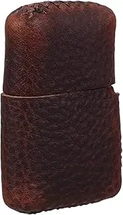 [FRCOLOR] Retro Lighter Sleeve Handmade Lighter Cover Protective Case Scratch-Resistant Material
