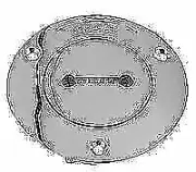 Perko Gas Fills Pipe Deck Plate 1-1/2" 3-5/8" Flange Chrme Plated Brz 0528DPGCHR