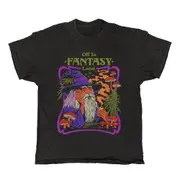 Steven Rhodes - Fantasy - Black Vintage T-shirt