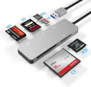 Card Reader, USB 3.0 (5Gps) High Speed TF/SD/MS/M2/XD/CF Memory Card Reader