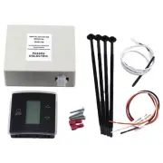 Campers Wall Thermostat with Control Relays Box For Conditioner Heat & Cool