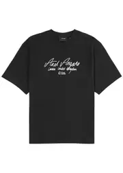 Axel Arigato Logo-print Cotton T-shirt - Black S