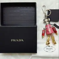在飛比找蝦皮購物優惠-【聖瑛現象】PRADA Giulietta 鑰匙圈 吊飾 粉