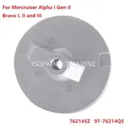 Zinc Anode Flat Trim Tab for Mercury Outboard Motor ALPHA ONE GEN II 762145Z
