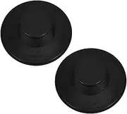 Veemoon 2pcs Rubber Kitchen Sink Stopper Garbage Disposal Plug Bathroom Drain Stopper Accessory for Sinks and Garbage Disposal
