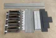 Tiny House adjustable pier kit for install/levelling incl braces for a 6m tiny