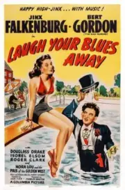 Laugh Your Blues Away poster Jinx Falkenburg Bert Gordon 1942 Old Photo
