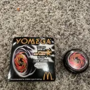 Vintage Used In The Packaging Yomega Yo-Yo McDonald's Toy Black #4 FireStorm