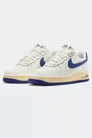 Nike Air Force 1 ‘07 Women’s Size 8 US Sail/Deep Royal Blue FQ8103-133 FREE SHIP