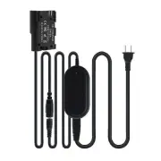 AC Power Supply Adapter For LP-E6N Dummy Battery DR-E6 Coupler For Canon 80D 90D