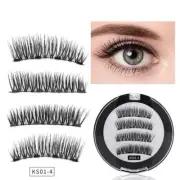 Magnetic Eyelash Set Curler Clip Quantum Kit False Eyelashes C XP 3D Eye Y4B4