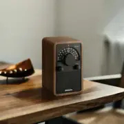 Sangean WR-304 Walnut FM/AM Radio Bluetooth 5.1 Compatible Wood Cabinet Speaker