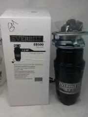 Everbilt EB500 Standard 1/2HP Garbage Disposal ( New)