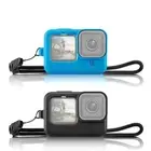 Shockproof Silicone Case Soft Cover with Wrist Strap for GoPro HERO 12 11 10 9