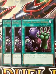 Yugioh 3x Extra-Foolish Burial 1st Edition MAGO-EN055 Playset Gold Rare