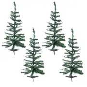 Q=4 | Artificial XMAS TREES - Table Desk Top 24" Tall Christmas Tree