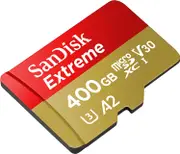 SANDISK SDSQXA1-400G-GN6MN MicroXD Extreme A2 V30 UHS-I/U3 160R/90W NO SD ADAPTER