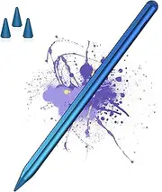 Stylus Pen for iPad with Palm Rejection, Tilt Sensitive and Magnetic Adsorption iPad Pencil 2nd Generation for (2018-2023) Apple iPad 10/9/8, Pro 11/12.9 Inch, Mini 6/5, Air 5/4/3 (Gradient Blue)
