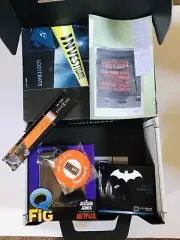 Investigate Loot Crate Box April 2017 Jessica Jones Batman X Files Free Shipping