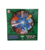 Jigsaw Puzzle 500 Piece "Legendary Landmarks" The Round Table Collection NEW