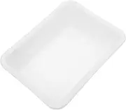 Gatuida Reagent Tray, Acid Alkali Resistance Tray Laboratory Tray Polypropylene Plastic Tray Labs Dissection Tray for Experiment Equipment B