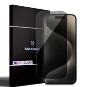 iPhone 15 14 13 12 11 Xs XR 2x Privacy Tempered Glass Screen Protector