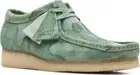 Clarks Originals Men's Wallabee Oxfords Shoes Green Camo SZ 10