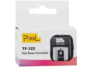 【eYe攝影】PIXEL TF-322 TF322 for NIKON 閃光燈熱靴轉接座 公司貨 D7100 D750