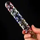 Sophie's Knobbly Glass Dildo Butt Plug Glass Sex Toys FREE POSTAGE FREE GIFT