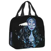 a128 Corpse Bride Insulated Lunch Bag Ghost Tim Burton Thermal Cooler Lunch Tote Office Work School ylp128