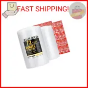 Bubble Cushioning Wrap Roll, Sumono 12 Inch x 72 Feet Total [2 Rolls of 36 Feet]