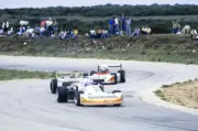 Roy Klomfass Team Uniewinkels March 77B leads Nols Nieman Benson &- 1978 Photo