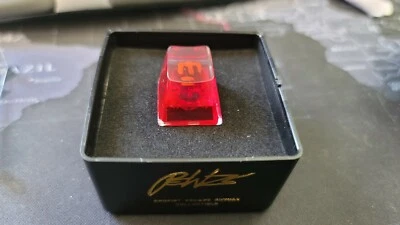 Brand New Pewdiepie Ghost Keyboards Brofist ESC Keycap in hand Ready to Ship