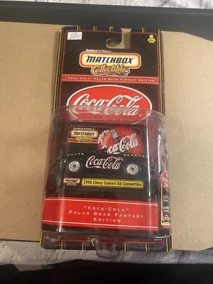 Matchbox Collectibles Coca Cola 1998 Chevy Camaro SS Convertible