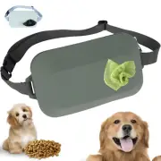 Dog Treat Pouch Silicone Dog Treat Training Pouch Reusable Washable Dog guBPm