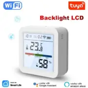 Smart WIFI Temperature And Humidity Sensor Indoor Hygrometer With LCD Display