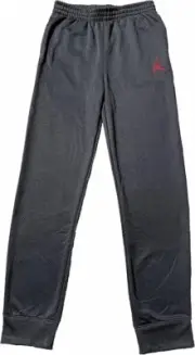 Nike Jumpman Boy's Tapered Logo Fleece Joggers New Large B876 Black Basketball
