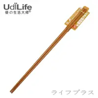 在飛比找momo購物網優惠-【UdiLife】品木屋和風原木長筷-40cm-6入組