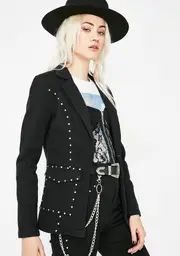 Wicked West Studded Blazer
