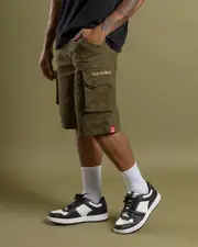 [Lucid] Lucid Men's Industry Walk Shorts in Olive Green Size 36 36 Olive Green