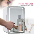 8L Portable Mini Beauty Cosmetics Fridge Electric Small Cooler LED Makeup Fridge