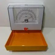 Vintage 1970's Retro Krups Orange Wall Mount Kitchen Scales Made In Ireland, New