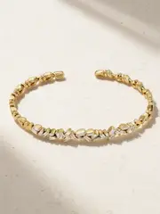 [Suzanne Kalan] Suzanne Kalan - 18-karat Gold Diamond Cuff - One size One size Gold