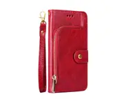 H30 Card Type TPU PU Mobile Phone Case Wear Resistant Flip Type Wallet SmartPhone Protective Bumper Lanyard for Iphone 13promax