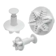Mondo Snowflake Plunger Cutter 3 Piece Set - Robins Kitchen
