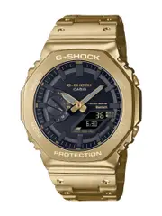 Casio G Shock 40th Anniversary Gold Watch GM-B2100GD-9A Stainless Steel 4549526344534 Yellow Gold