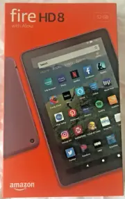 AMAZON FIRE HD8 TABLET (10th gen) PLUM 32GB BRAND NEW FACTORY SEALED ~ FAST SHIP