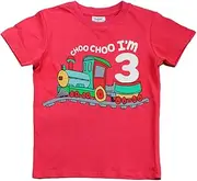 [Unordinary Toddler] 3rd Birthday Shirt boy Chugga Chugga Choo Choo Train im 3 Three Year Old Third